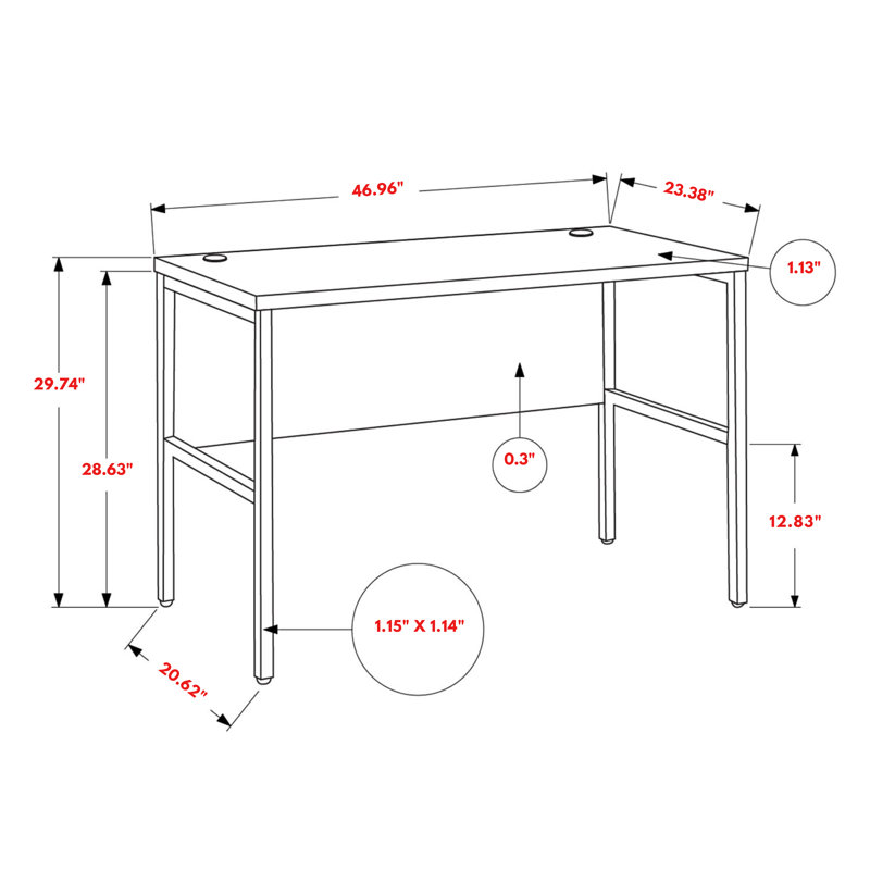 Honore Computer Desk