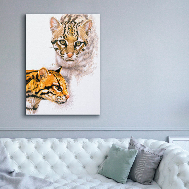 «Moving Shadows» par Barbara Keith, art mural sur toile, H 54 po x l 40 po x P 1,5 po