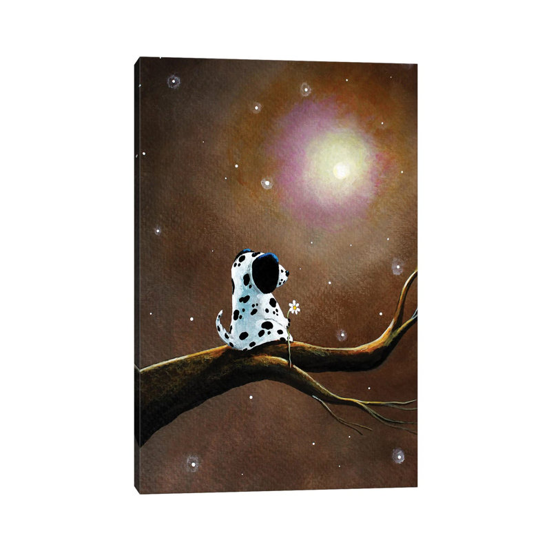 Darling Dalmatian - Wrapped Canvas Print, 66.04 cm H x 45.72 cm W x 1.91 cm D