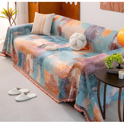 Full Cover Universal Sofa Slipcover, Dust-Proof Non-Slip Design