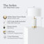 Ensemble de lampes de table Arden