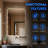 Wavy Frameless Led Wall Mirror-114021483
