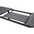 Virginio Extendable Aluminium Dining Table-1115360386-1115360387