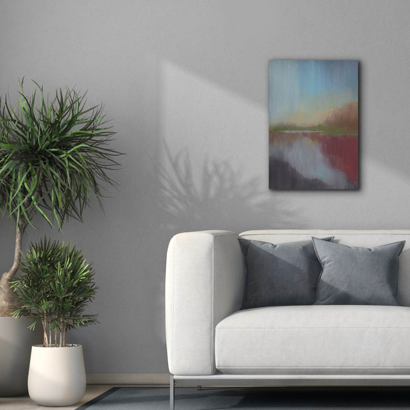  «Canyon Mist 2» par Brittany Evans, art mural sur toile, 18 po x 26 po, H 26 po x l 18 po