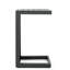 Table d'extérieur moderne en gris - Fabrication en aluminium fonctionnelle pour les taches de détente
