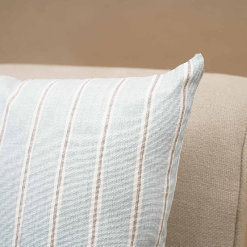 Santel Square Cushion, 43cm x 43cm, Cushion Cover Only - No Insert, Cambridge Stripe