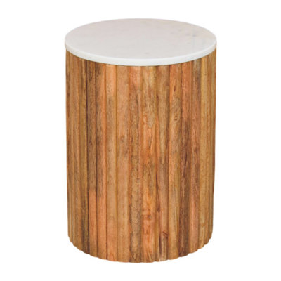 Fluted Side Table