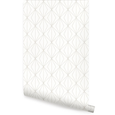Panneau de papier peint adhésif L 18 pi x l 24 po Dekira