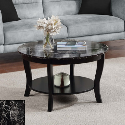 Table basse avec tablette de 30 po Carbin