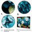 «Blue Hydrangea Bouquet Harmony - Hydrangea», art mural-1137546501-1137546502
