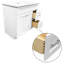 Ensemble de meuble-lavabo simple 36 po Chrisna-2006309449