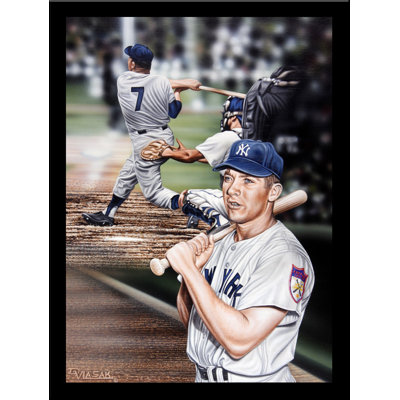 " Mickey Mantle " by Darryl Vlasak