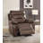 Aashi 42\" Wide Power Recliner with Leather-Gel Match Upholstery-123028099-123028101