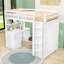 Lit mezzanine avec bureau, tiroirs et garde-robe-1245260588-1245260586
