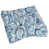 White/Blue Paisley