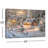 Holiday Home W/ Scripture 18x24 Fully Illuminated ColorChange LED Print