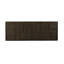 Modern Streamline Solid Wood Sled Coffee Table