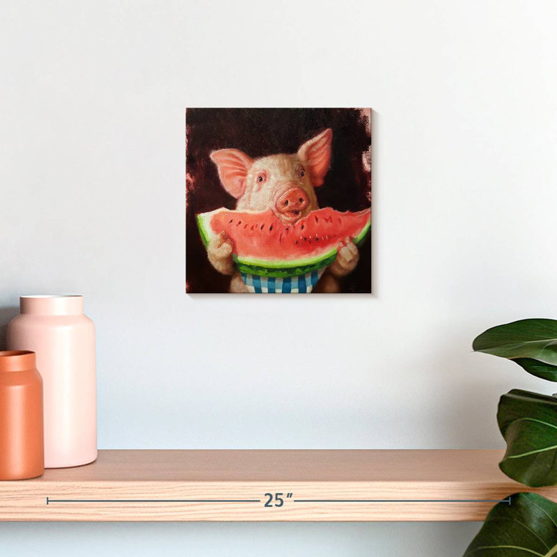Ketti Pig Out, 10" H x 10" W
