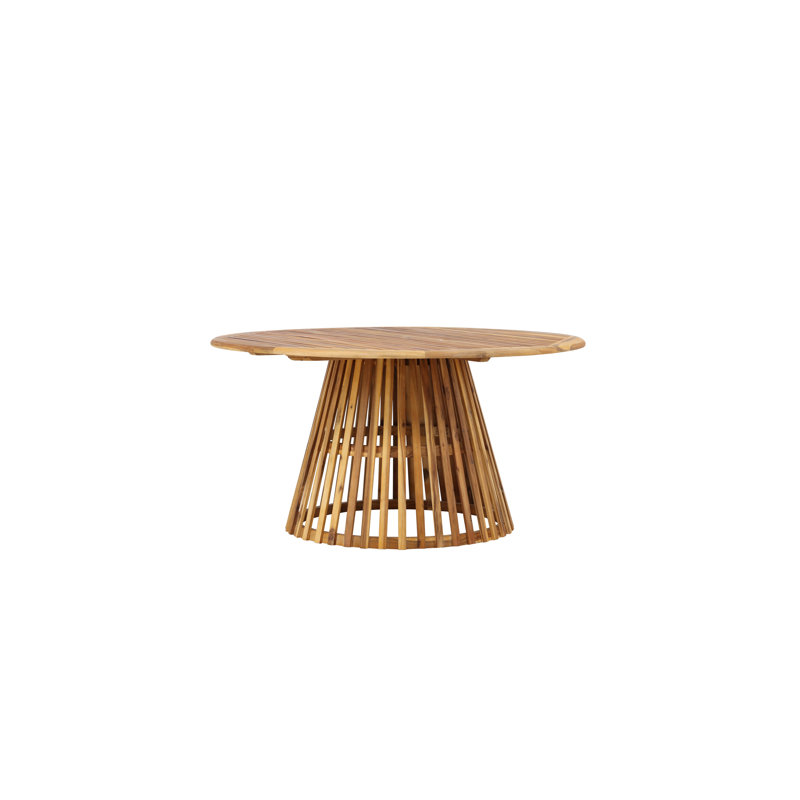 Landisville Acacia Round Dining Table