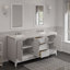Elizabeth 72" Double Bathroom Vanity Set with Mirror-14858313-14858319
