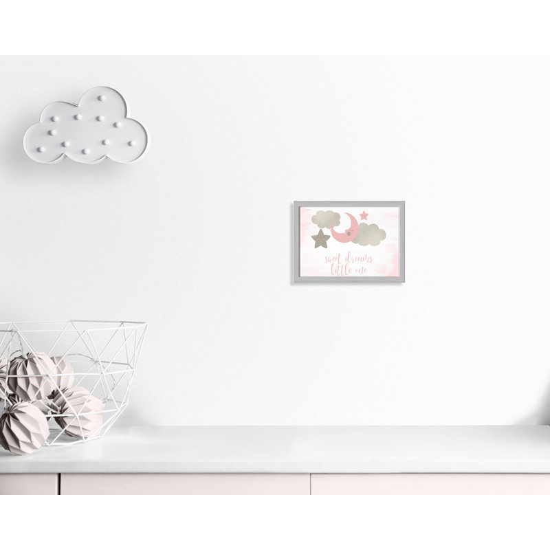 Sweet Dreams Plants & Flowers, 11" H x 15" W x 1.19" D, Silver Box Framed