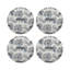 Leopard Walk Pebble 16" Vinyl Placemat-50817764