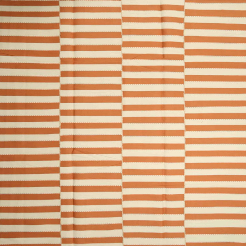 Tapis contemporain orange, Carré 3 pi