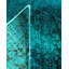 Tapis unique bleu / noir 3 pi 1 po x 5 pi 3 po Yaziel