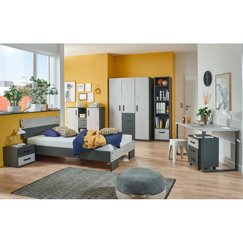Angleica Metal Base Writing Desk