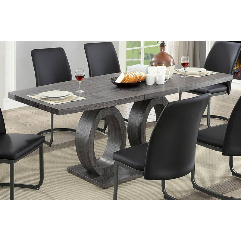 6 - Person Pedestal Dining Set