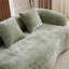 Canapé modulaire en L à compression complète avec méridienne incurvée, canapé en chenille vert modulaire, haute densité pour le salon en appartement-59126708