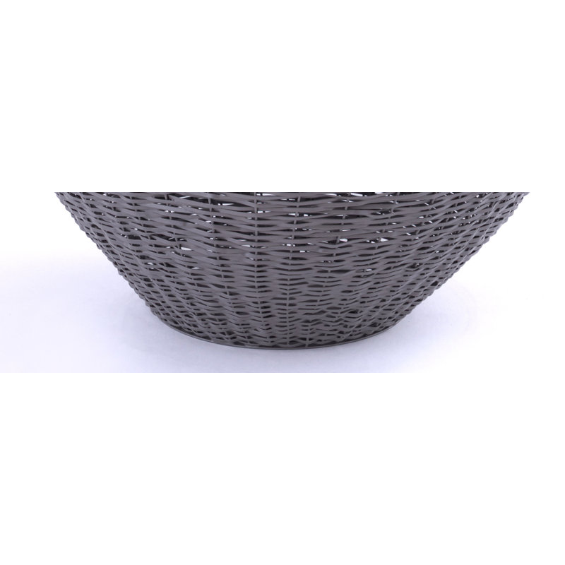 Vase Iron Gray Metal