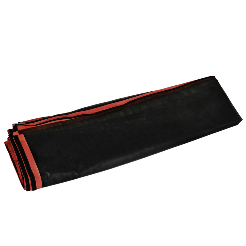 Parasol carré en porte-à-faux 116,5 "Aida, Rouge