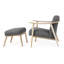 Baltic Armchair with Ottoman-59020784-59601043