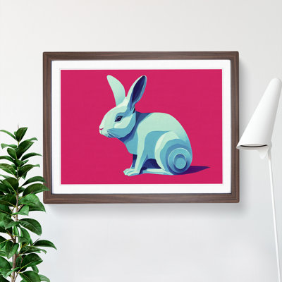 XH1022-6165X Modern Rabbit Art Vol.3 Abstract - Single Picture Frame Print