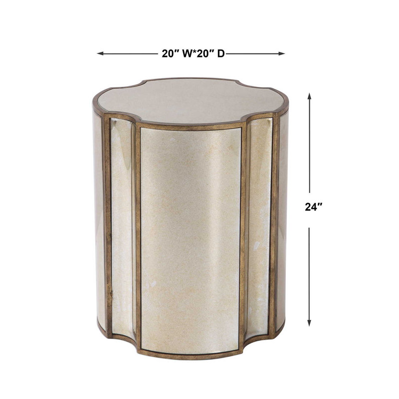 Harlow Drum End Table