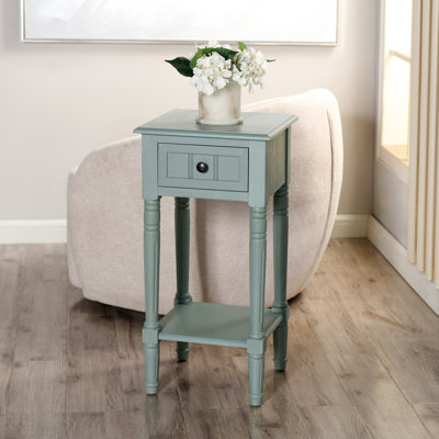 Elboa Collection Accent Table with One Drawer