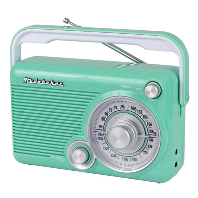 Portable AM/FM Radio - Blue
