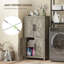 Armoire de salle de bain, armoire de ferme avec portes de grange, armoire de rangement de salle de bain avec tablette réglable pour salle de bain, cuisine, salon-305767049