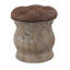 Repose-pieds de rangement rond 17 po Tolleson-433785267