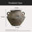 Rustic Ceramic Vase With 2 Handles-1013829675