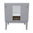 Crumley 31'' Free-standing Single Bathroom Vanity with Stone Vanity Top-27808925