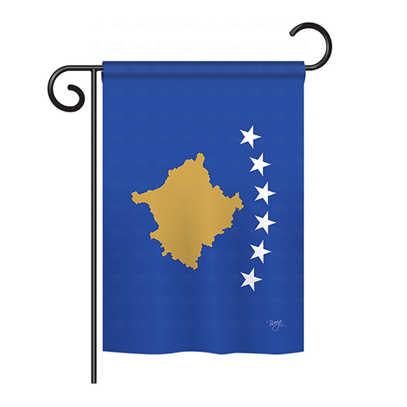 Double Sided 40'' H x 28'' W Polyester Garden Flag, 18.5" H x 13" W