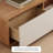 Modern Rubberwood Solid Wood Coffee Table