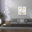  «Swan Love 1» par Farida Zaman, art mural sur toile, 37 po x 37 po-1802181763