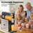 Crownful Slushie Machine - No Ice Needed Frozen Drink Maker & Soft Serve Ice Cream Machine, 6 Preset Programs, Auto-clean, For Margaritas, Frappes, Milkshakes (101oz)