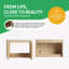 Base de meuble-lavabo simple 30 po-120642107