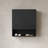 26" Wall-Mounted Striped Bathroom Cabinet, With Doors, Shelf And Open Storage Compartment Over The Toilet Storage Cabinet For Bathroom, Kitchen, Laundry Room-88820028