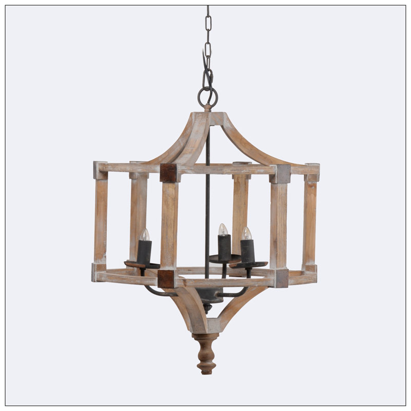 Cassander 3 - Light Iron Drum Chandelier