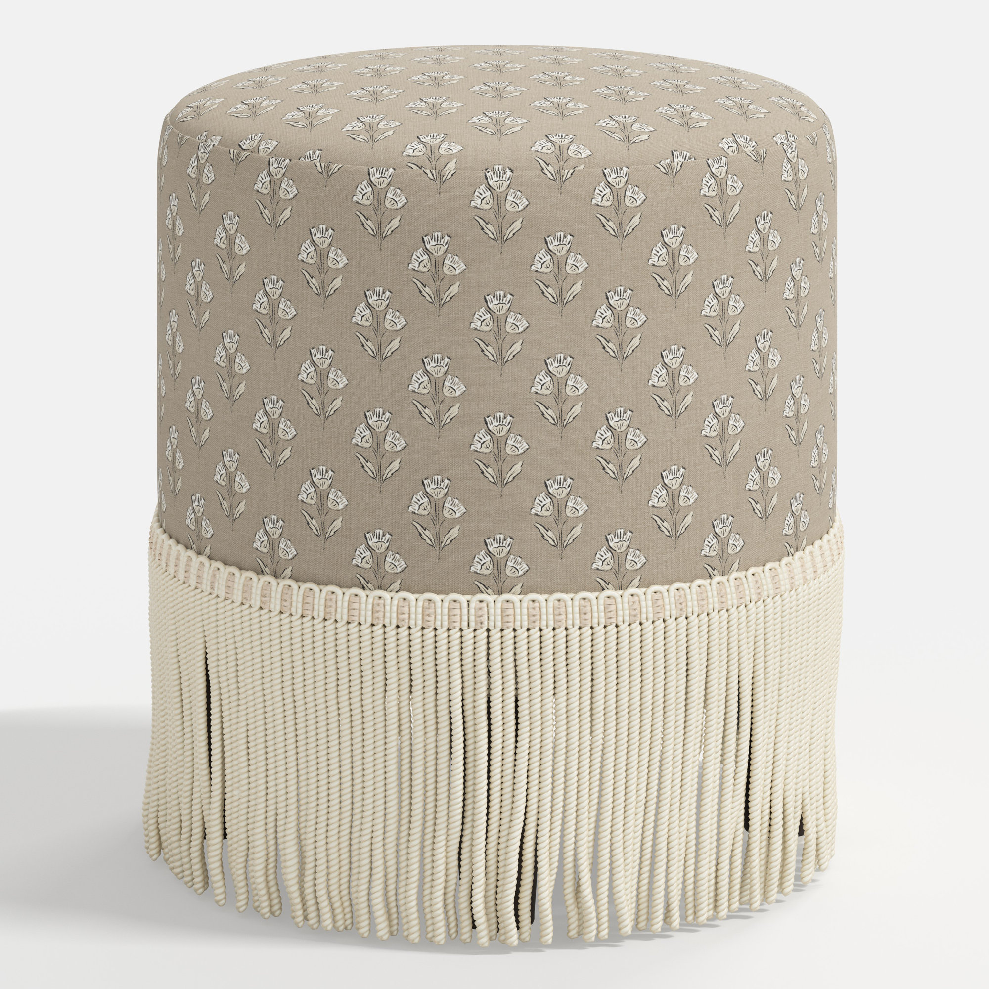 Stoffer Home x Cloth & Company Ann Ottoman, Francie Tan